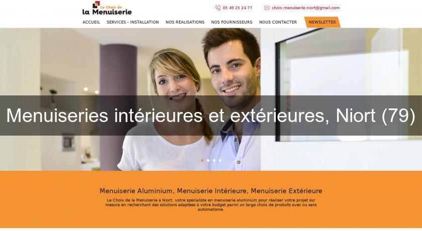 Menuiseries intérieures et extérieures, Niort (79)