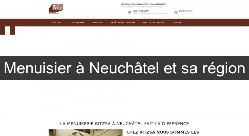 Menuisier à Neuchâtel et sa région Menuisier à Neuchâtel et sa région