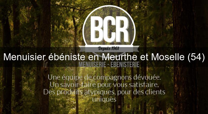 Menuisier ébéniste en Meurthe et Moselle (54) Menuisier ébéniste en Meurthe et Moselle (54)