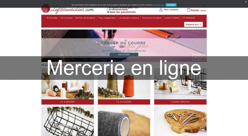 Mercerie en ligne