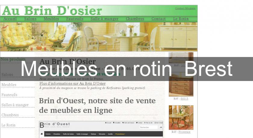 Meubles en rotin Brest Meubles en rotin Brest