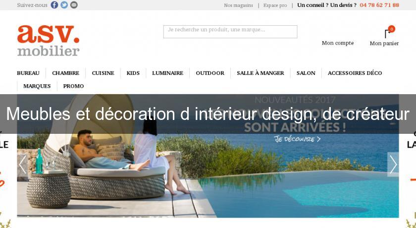 Meubles et décoration d'intérieur design, de créateur Meubles et décoration d'intérieur design, de créateur