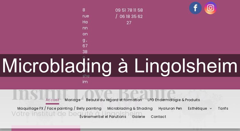 Microblading à Lingolsheim