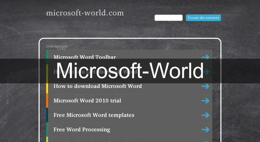 Microsoft-World