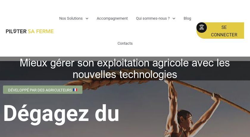 Mieux gérer son exploitation agricole avec les nouvelles technologies Mieux gérer son exploitation agricole avec les nouvelles technologies