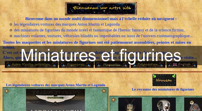 Miniatures et figurines Miniatures et figurines