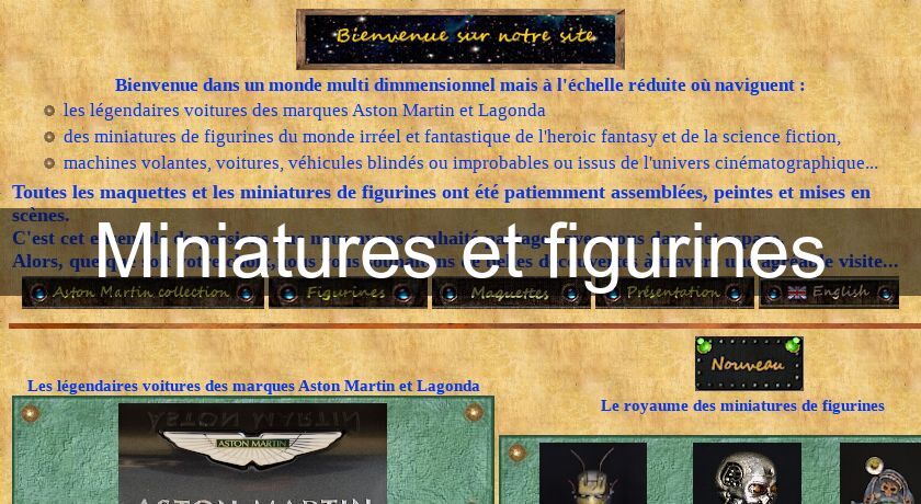 Miniatures et figurines