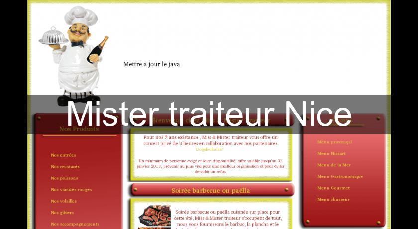 Mister traiteur Nice