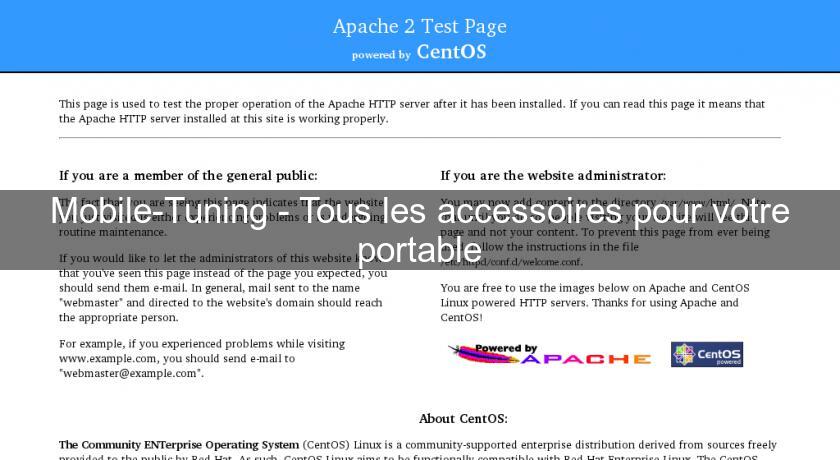 Mobile-Tuning - Tous les accessoires pour votre portable