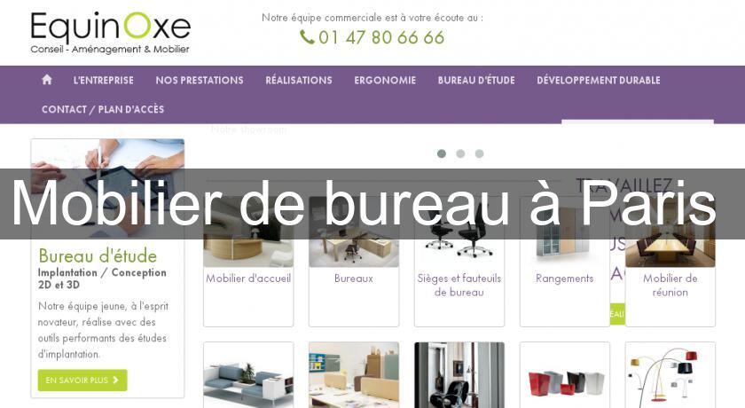 Mobilier de bureau à Paris Mobilier de bureau à Paris