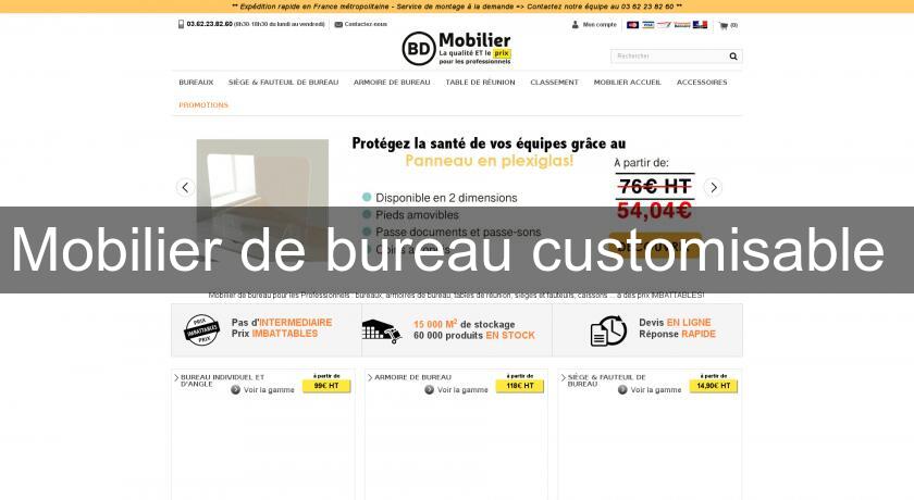 Mobilier de bureau customisable Mobilier de bureau customisable