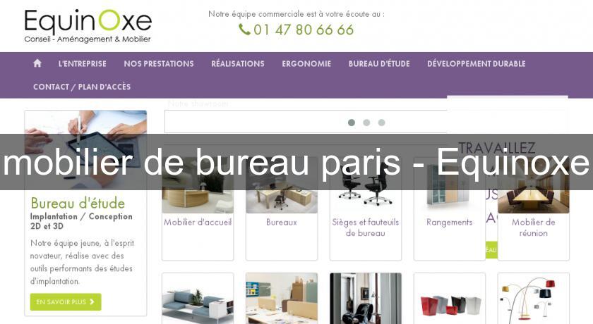 mobilier de bureau paris - Equinoxe mobilier de bureau paris - Equinoxe