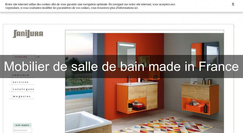 Mobilier de salle de bain made in France