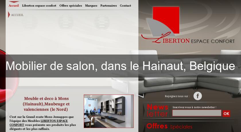 Mobilier de salon, dans le Hainaut, Belgique Mobilier de salon, dans le Hainaut, Belgique