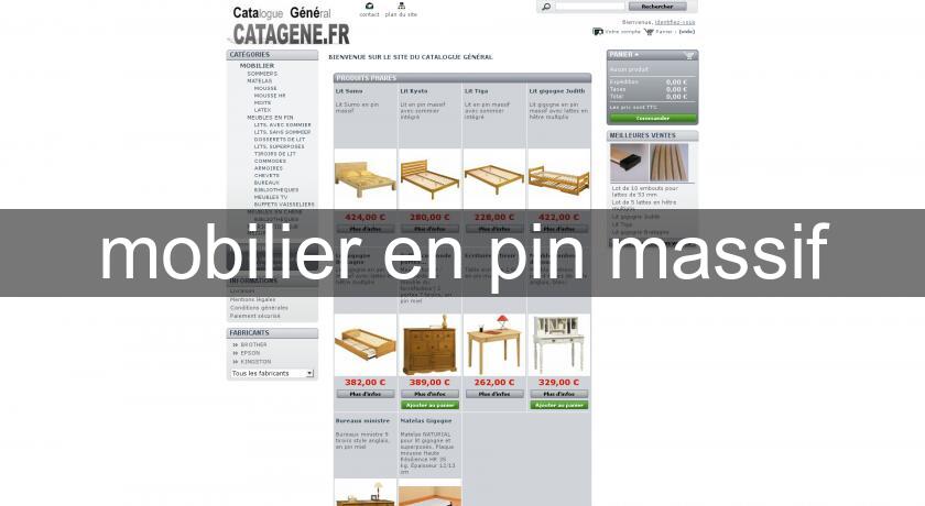 mobilier en pin massif mobilier en pin massif