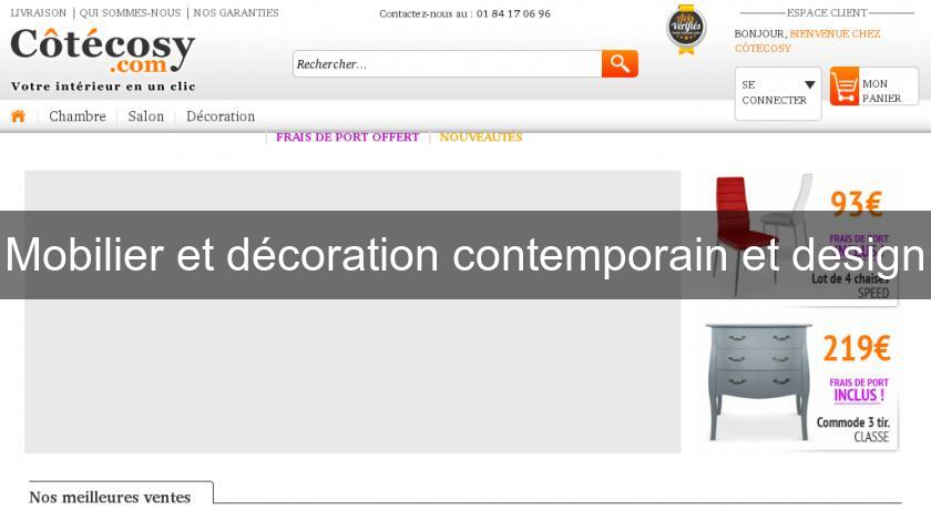 Mobilier et décoration contemporain et design Mobilier et décoration contemporain et design