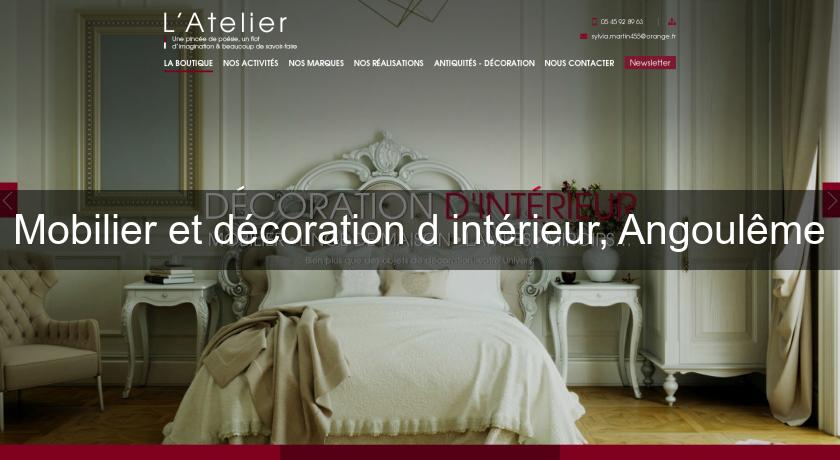 Mobilier et décoration d'intérieur, Angoulême