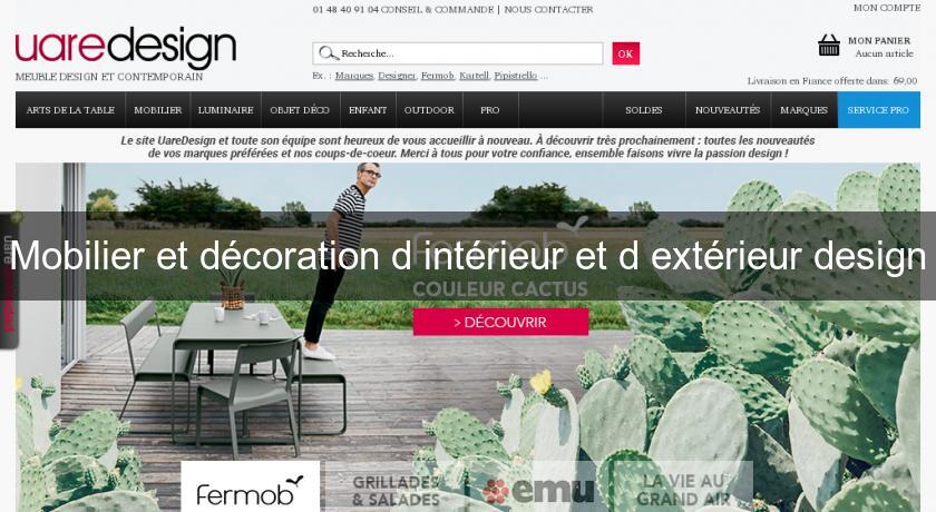 Mobilier et décoration d'intérieur et d'extérieur design Mobilier et décoration d'intérieur et d'extérieur design