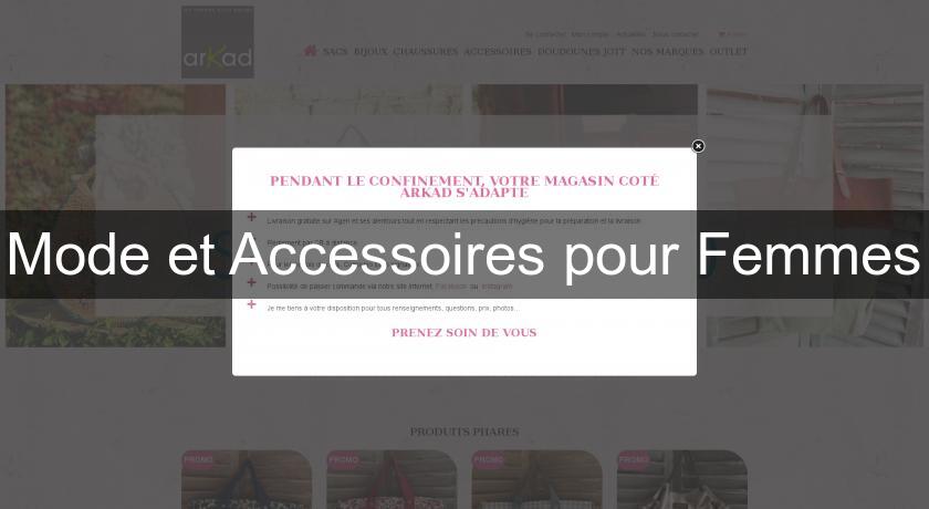 Mode et Accessoires pour Femmes Mode et Accessoires pour Femmes