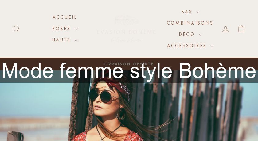 Mode femme style Bohème