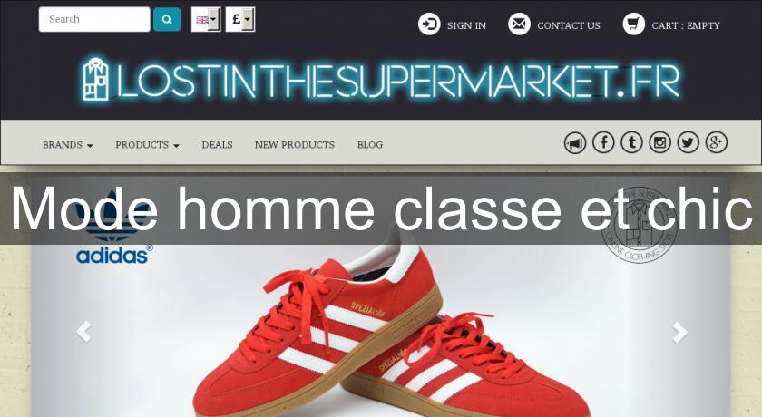 Mode homme classe et chic Mode homme classe et chic