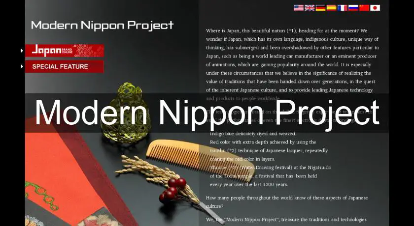 Modern Nippon Project