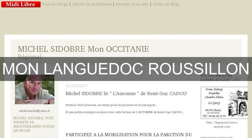 MON LANGUEDOC ROUSSILLON MON LANGUEDOC ROUSSILLON