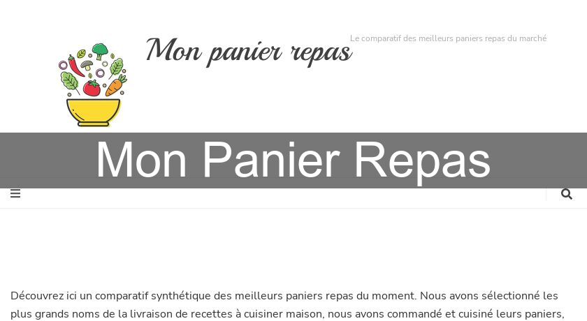 Mon Panier Repas Mon Panier Repas