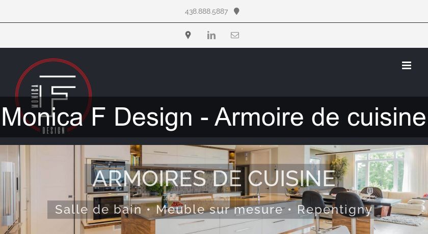 Monica F Design - Armoire de cuisine Monica F Design - Armoire de cuisine