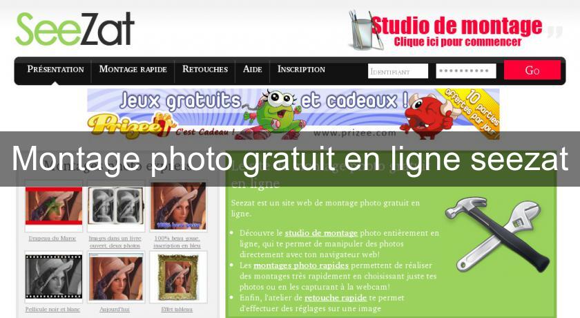 Montage photo gratuit en ligne seezat