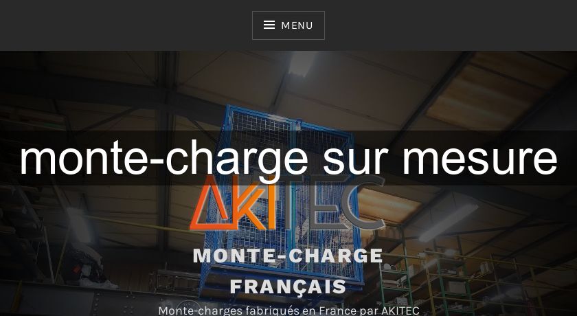 monte-charge sur mesure monte-charge sur mesure