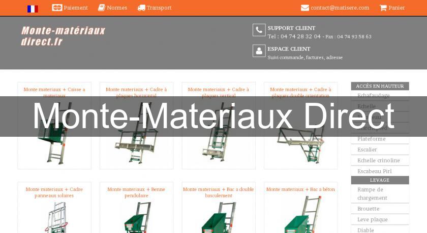 Monte-Materiaux Direct