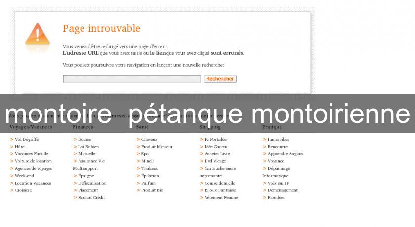 montoire pétanque montoirienne montoire pétanque montoirienne