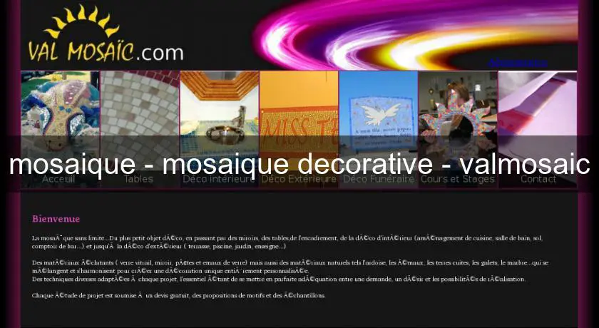 mosaique - mosaique decorative - valmosaic