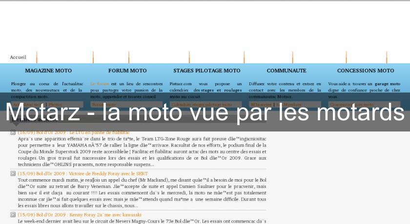 Motarz - la moto vue par les motards