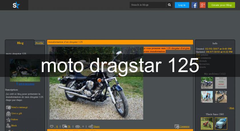 moto dragstar 125