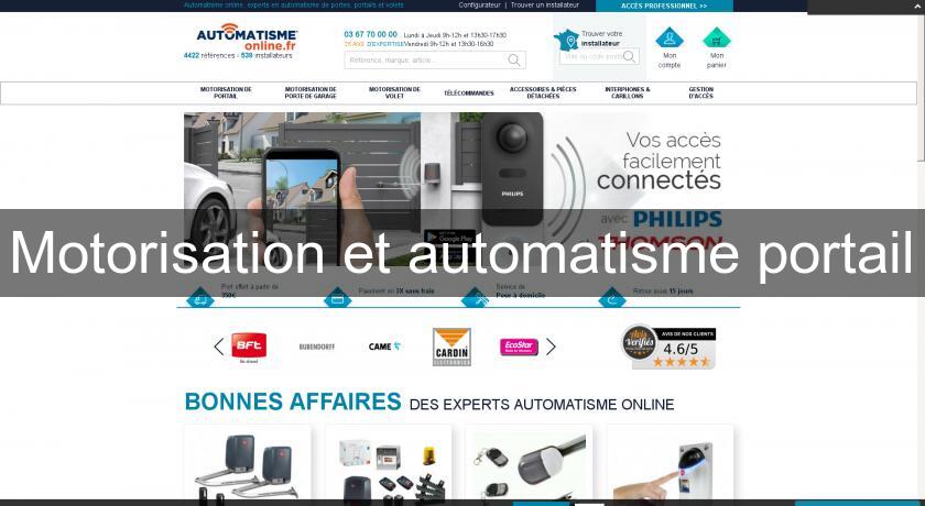 Motorisation et automatisme portail