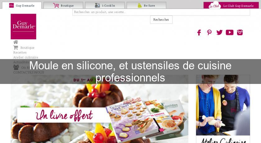 Moule en silicone, et ustensiles de cuisine professionnels Moule en silicone, et ustensiles de cuisine professionnels