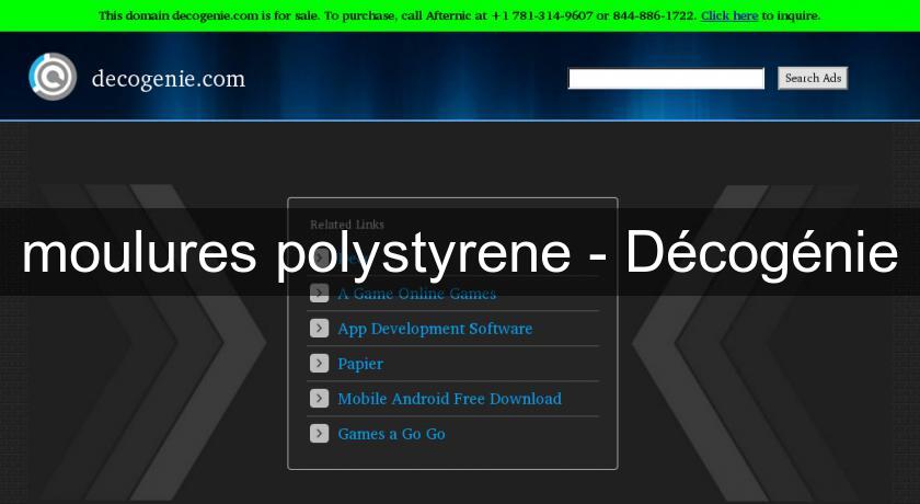 moulures polystyrene - Décogénie