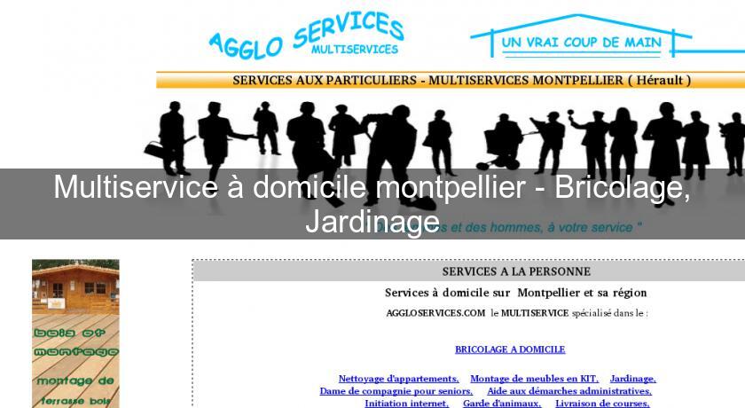 Multiservice à domicile montpellier - Bricolage, Jardinage