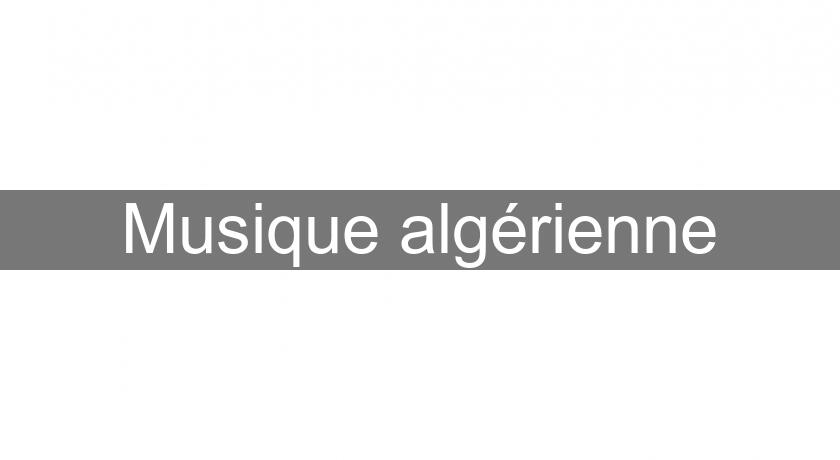 Musique algérienne