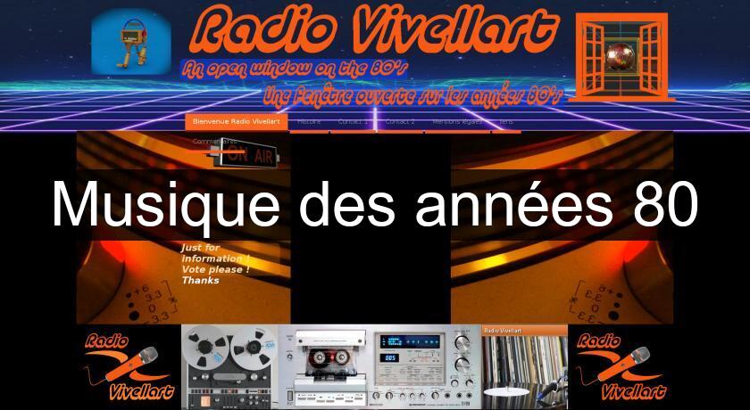 Musique des années 80 Musique des années 80