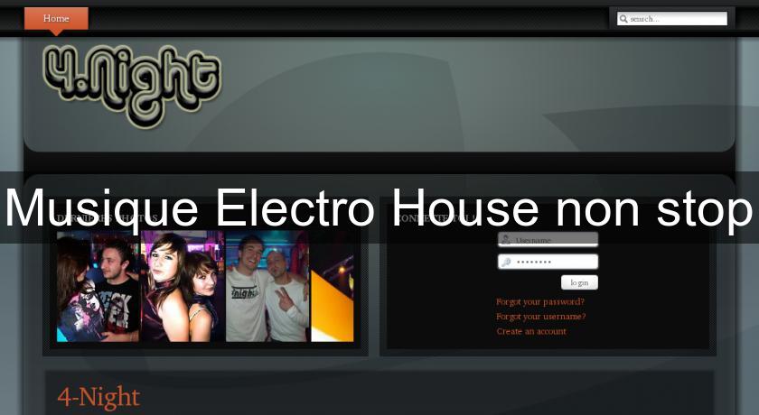 Musique Electro House non stop Musique Electro House non stop