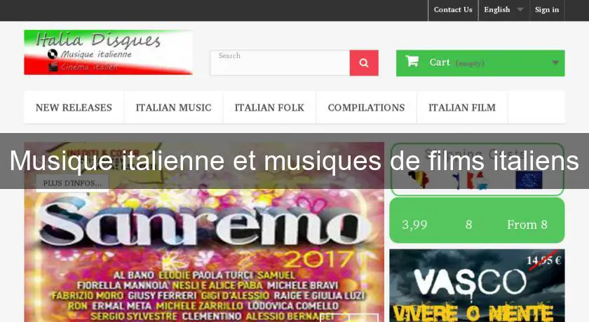Musique italienne et musiques de films italiens