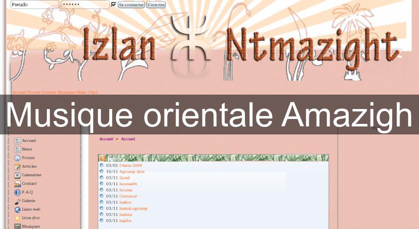 Musique orientale Amazigh