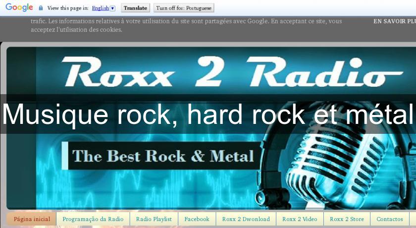 Musique rock, hard rock et métal Musique rock, hard rock et métal
