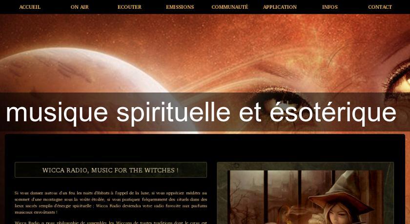 musique spirituelle et ésotérique 