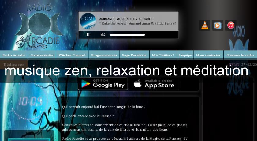 musique zen, relaxation et méditation 