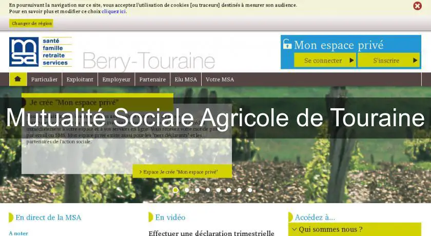 Mutualité Sociale Agricole de Touraine