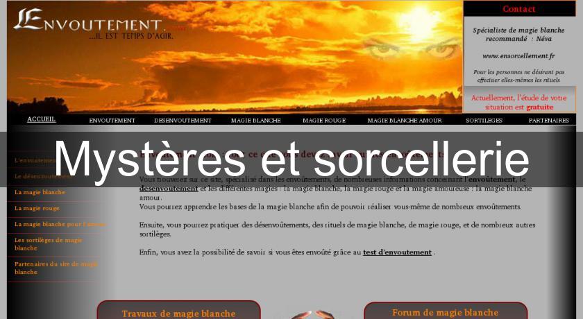 Mystères et sorcellerie Mystères et sorcellerie